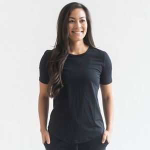 Black Easy Fit T